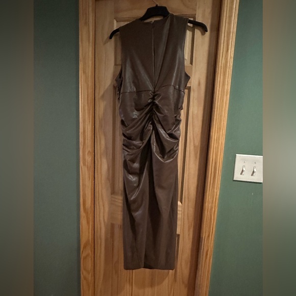 NWT Express Mocha Body Contour Dress - Picture 6 of 9